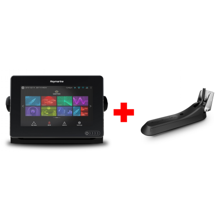 COMBINE AXIOM+ 7 RV AVEC SONDE RV-100 RAYMARINE