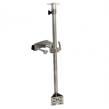 SUPPORT  "LUXE" POUR ECHOSONDEUR + PLATINE DE FIXATION ÉCRAN - PIKE 'N BASS