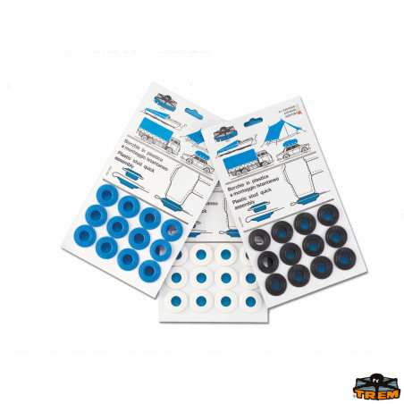 Oeillets plastiques 15 mm - TREM