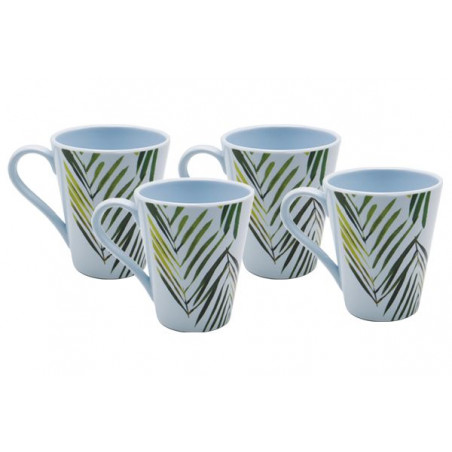 PACK 4 MUGS TROPICAL - INCASA