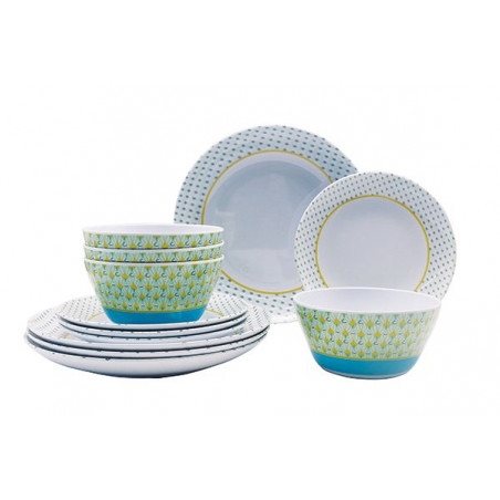 PACK VAISSELLE PAON 12 PCS - INCASA