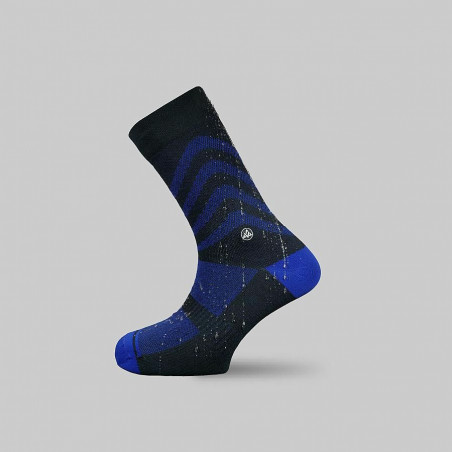 Chaussettes etanches basses ECO DRY bleues VERJARI