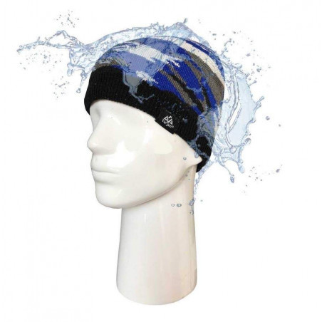 Bonnet etanche noir/bleu VERJARI