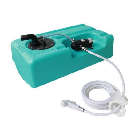 Réservoir 57L + douchette et pompe 12V - 4 L/min - Can SB