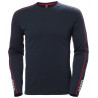 Tee-shirt lifa merino manches longues marine - helly hansen