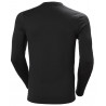 Tee-Shirt LIFA Merino Manches longues Noir - HELLY HANSEN