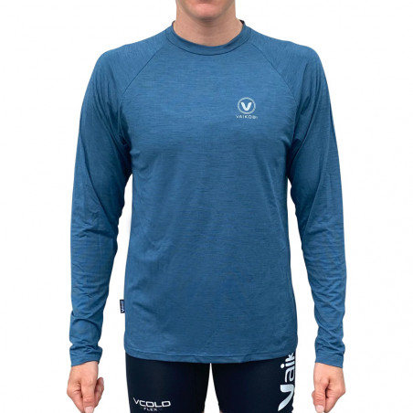 T-Shirt UV Performance Tech Bleu VAIKOBI