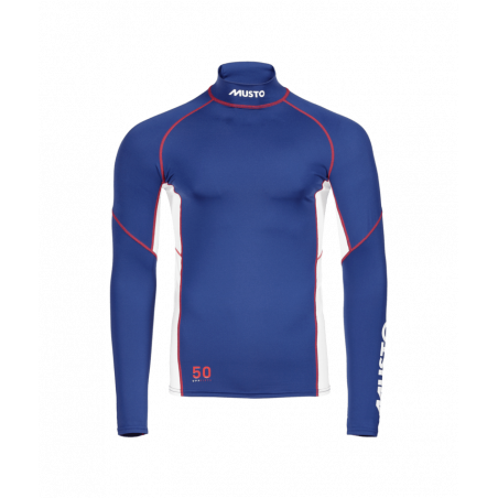 Lycra manches longues UV50 bleu - MUSTO