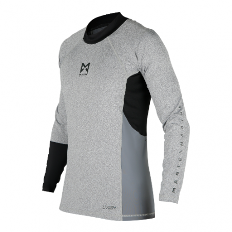Top Energy manches longues gris Magic Marine