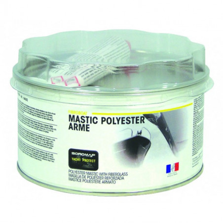 Mastic polyester armé FIBROBOAT - SOROMAP