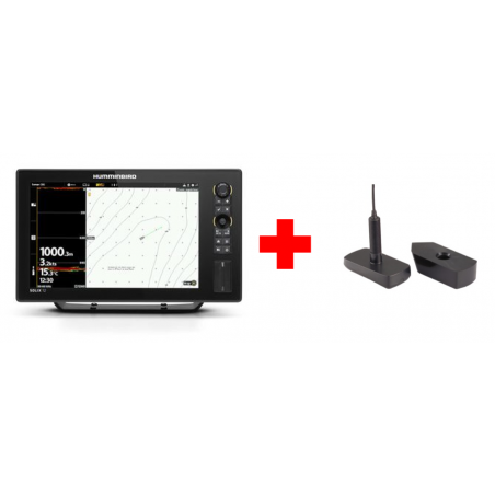 COMBINE TACTILE SOLIX 12 G3 HD CHIRP XD SONDE TRAVERSANTE - HUMMINBIRD