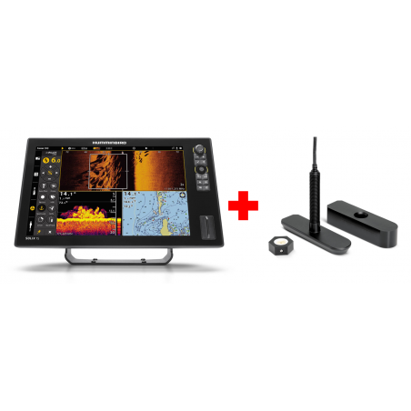 COMBINE TACTILE SOLIX 15 G3 HD CHIRP MEGA SI+ SONDE TRAVERSANTE - HUMMINBIRD