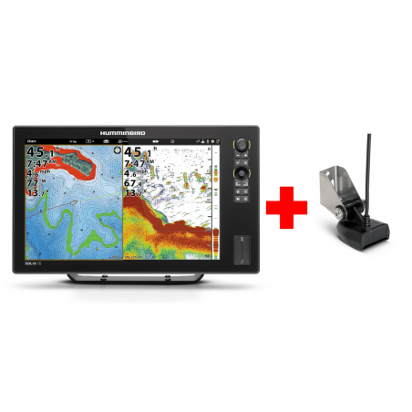 COMBINE TACTILE SOLIX 15 G3 HD CHIRP SONDE TABLEAU ARRIERE - HUMMINBIRD