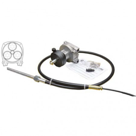 Kit boitier de direction KMDA100M et cable - RIVIERA