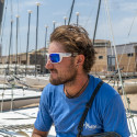 Lunettes de soleil polarisées CREW blanches - IRISCO