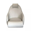 Siège pilote deluxe - Blanc - OVERDECK