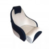 Siège pilote deluxe - Blanc / Bleu - OVERDECK