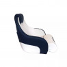 Siège pilote deluxe - Blanc / Bleu - OVERDECK