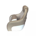 Siège pilote deluxe - Blanc / Camel - OVERDECK