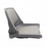 Siège pilote rabattable coussin gris - OVERDECK