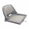Siège pilote rabattable coussin gris - OVERDECK