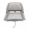 Siège pilote rabattable coussin gris - OVERDECK