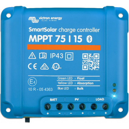 Régulateur de charge MPTT SmartSolar 75/15 - VICTRON