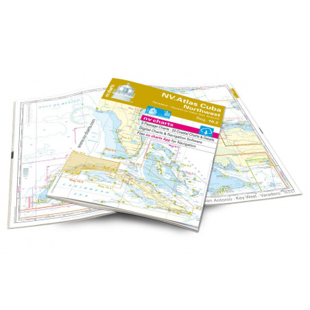 Carte NV CHARTS Cuba Northwest - 10.2 - Varadero - Havana to Cabo San Antonio