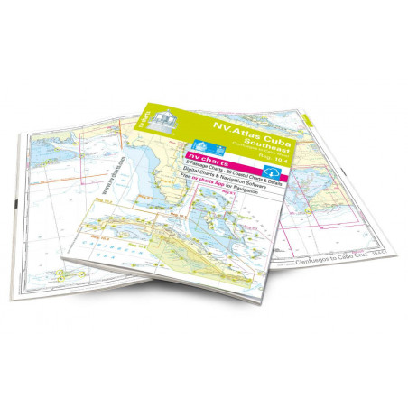 Carte NV CHARTS Cuba Southeast - 10.4 - Cienfuegos to Cabo Maisi