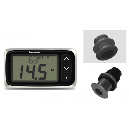 Pack i40 Bidata Vit/Temp/Prof. avec capteurs Traversants P371 & P7 - RAYMARINE