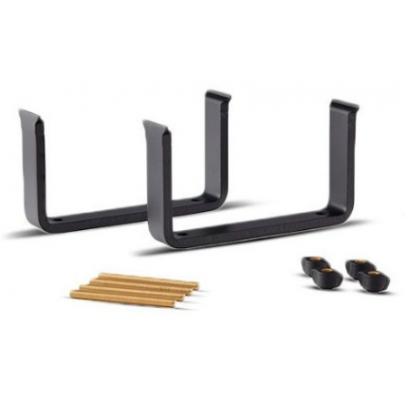 Etriers métalique (x2) pour montage AXIOM 7 par l'arrière - RAYMARINE