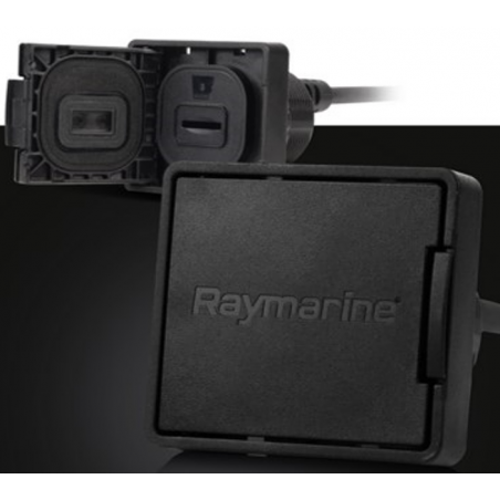 PRISE CLOISON LECTEUR DE CARTE DEPORTE RCR-1 AVEC CABLE 1M