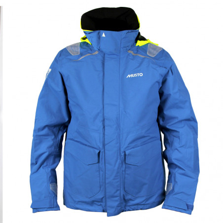 Veste de quart cotière BR1 bleu électrique - MUSTO