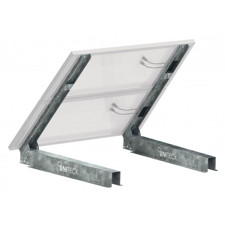 Support de fixation universel panneaux solaires sur surfaces planes Unifix 300B - UNITECK