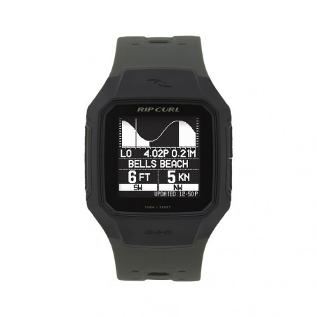 MONTRE SEARCH GPS SERIE 2 NOIR - RIP CURL
