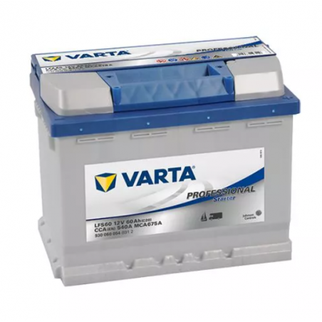 Batterie marine 12V de démarrage STARTER - VARTA 60 Ah