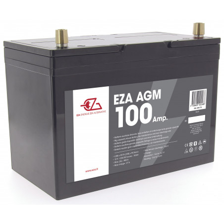 BATTERIE AGM - EZA 100 Ah