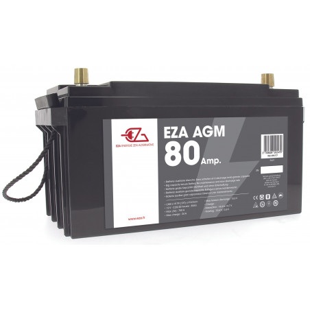 BATTERIE AGM - EZA 80 Ah