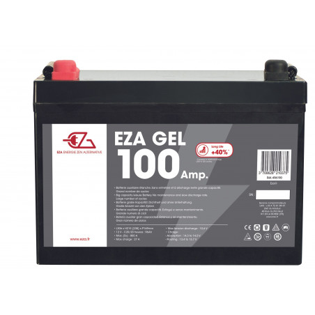BATTERIE GEL - EZA 100 Ah