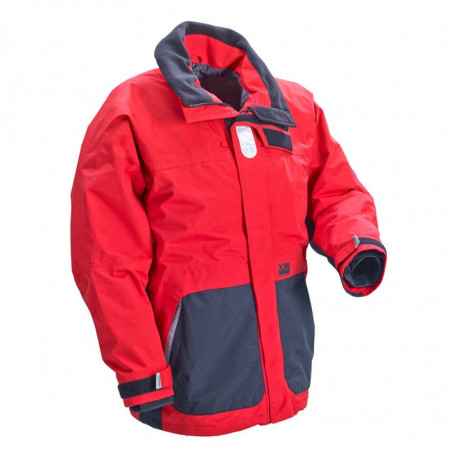 Veste de quart XM Coastal rouge et noir Platimo