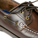 Chaussure bateau homme Kooji marron