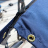 Taud de soleil voilier résistant aux UVs - Bleu marine - COVERSY