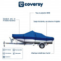 Housse transport bateau - Bleu - COVERSY