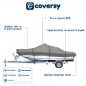 Housse transport bateau - Gris - COVERSY