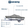 Housse transport bateau - Gris - COVERSY