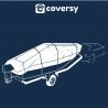 Housse transport bateau - Gris - COVERSY