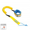 Leash de sup 9&#039; howzit - jaune/bleu