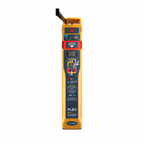 Balise de détresse personnelle PLB3 AIS, RLS et NFC - OCEAN SIGNAL