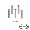 Vis métaux torx tête fraisé - Orangemarine - M5