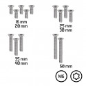 Vis métaux torx tête fraisé - Orangemarine - M6